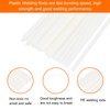 MECCANIXITY 30pcs 8 Inch Plastic Welding Rods PE Welding Strips