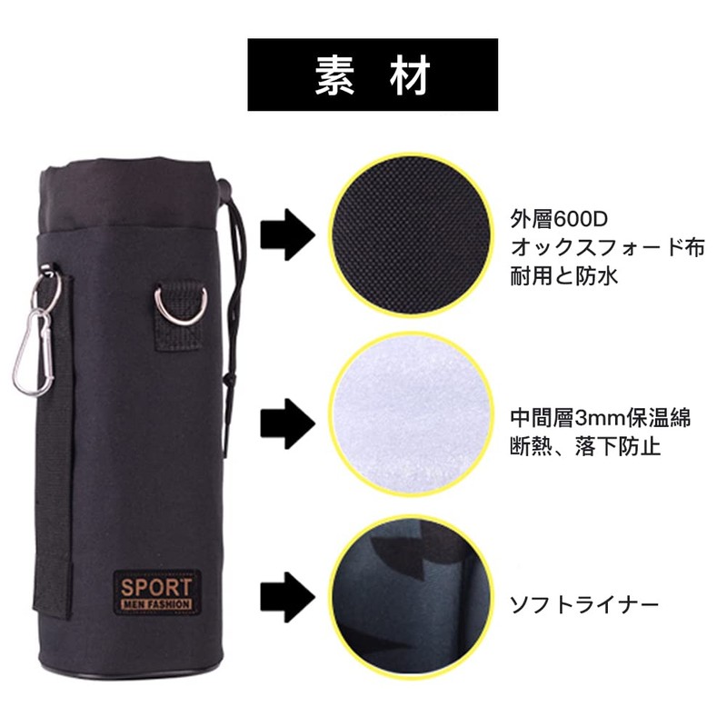 YUYAKESHI Water Bottle Cover, Thermal Insulation, Holder Cover, PET Bottle