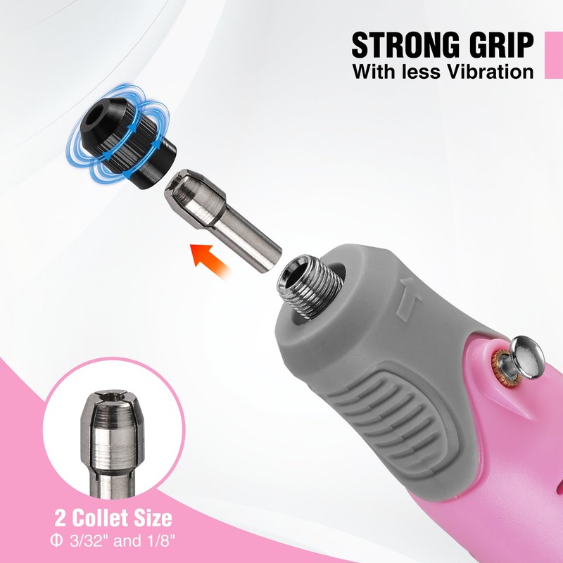 WORKPRO Cordless Rotary Tool Kit with 71pcs Accessories, 3 Variable