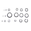 HFS(R) 300pcs Circlips 18 Types Snap Rings for Stem DIY