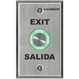 Seco-Larm Enforcer Piezoelectric Request-to-Exit Plate (SD-6276-SS1Q)