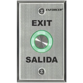 Seco-Larm Enforcer Piezoelectric Request-to-Exit Plate (SD-6276-SS1Q)