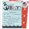 Koko Paper Co It's a Boy Nautical Baby Shower Invitations