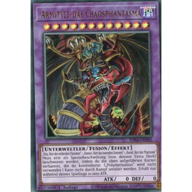 SDSA-DE045 - Armityle the Chaosphantom - Ultra Rare - 1st Edition - German - Structure Deck: Sacred Beasts - with Shipping Protection Yugioh