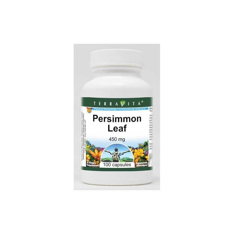 Persimmon Leaf - 450 mg (100 Capsules, ZIN: 514987)