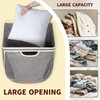 Ligereza Large Capacity Hanging Laundry Hamper Bag,Portable Over The Door