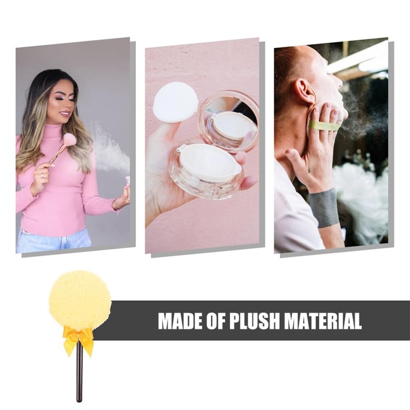 Beavorty 2Pcs Puff for Body Make up Puff Lollipop Puff
