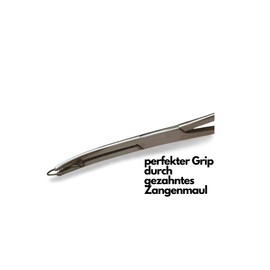 9 cm Mini Artery Clamp as Hook Remover for Fishing, Artery Clamp Curved, Fishing Pliers, Stainless Steel Artery Clamp, Release Pliers, Mini Clamp, Fishing Clamp, Fishing Clamp, Hook Remover Pliers