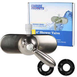 Empire Brass U-YSL53VBNLVR-E Single-Lever Shower Valve (4", Nickel),1 Pack