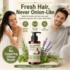 Onion Hydrosol Hair Growth Shampoo with Rosemary & Biotin –