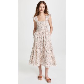 o.p.t Women's Calypso Dress, Pink Floral, XS