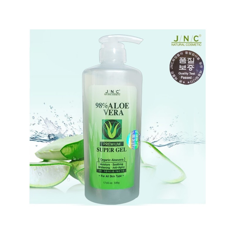 JNC Aloe Vera Premium Super Gel 500g / Soothing Gel