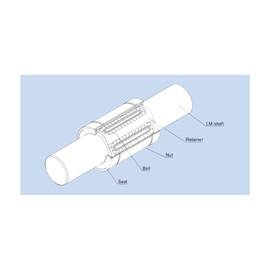 SUOFEILAIMU LM25LUU LM30LUU LM35LUU LM40LUU LM50LUU LM60LUU Linear Motion Bearings ABEC-5 1pc Long Type Linear Bearings LM LUU (Guide Length : LM40LUU A5 1PC)