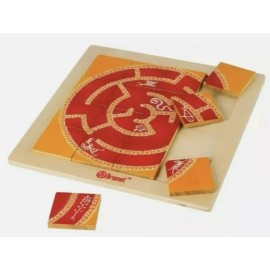 Brainet Noxos Wooden Puzzle Kid's Game Ages 8+ Difficult Challenging Maze