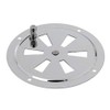 SeaLux Marine Round Butterfly Vent with Side Knob Stainless Steel