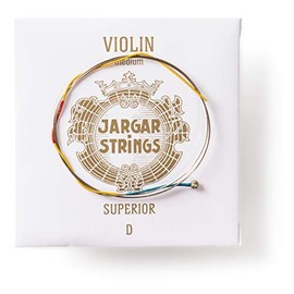 JARGAR Violin single string Superior D Synthetic/Silver Medium