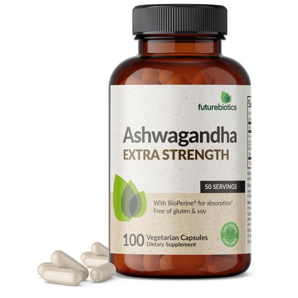 Futurebiotics Futurebiotics Ashwagandha Extra Strength Stress & Mood Support with