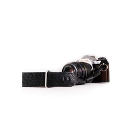 TETHER Black Leather Wrist Camera Strap for DSLR or SLR Camera, DSLR Camera Strap. Camera Accessories. Camera Strap (Black)
