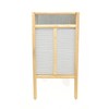 Large Washboard with Tin-23 Inches High X 12.25 Inches Wide