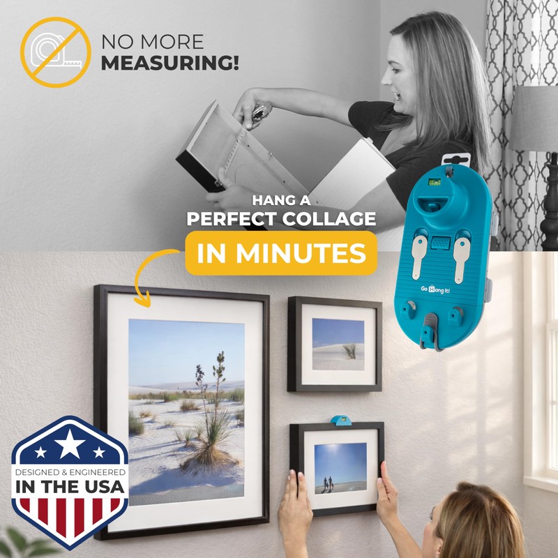 Go Hang It! Pro, All-in-One Picture Hanging Kit - Picture