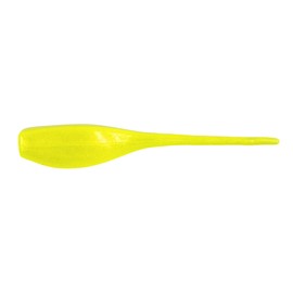 Bobby Garland The Original 2" Baby Shad Soft Plastic Fishing Lure, Fishing Gear and Accessories, 18 per Pack, Pearl Chartreuse