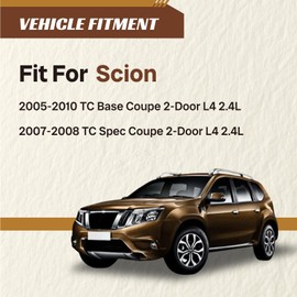 Chassora K750008 K750009 2PC Rear Stabilizer Sway Bar End Link Fit for Scion 2005 2006 2007 2008 2009 2010 tC