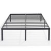 VECELO 16" Full Size Metal Platform Tall Bed Frame,Heavy Duty