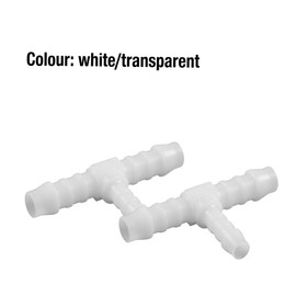 GARDENA T-Piece: Tube plastic Accessories, For simple Hose Connection and branching Of 4 mm Tubing (7300-20)