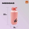 Maíz Bocina Bluetooht, Tanque De Gas, Radio Fm Luz Led