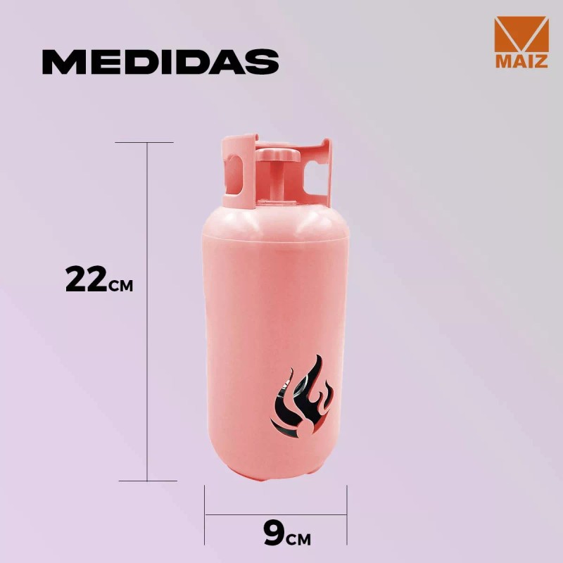 Maíz Bocina Bluetooht, Tanque De Gas, Radio Fm Luz Led