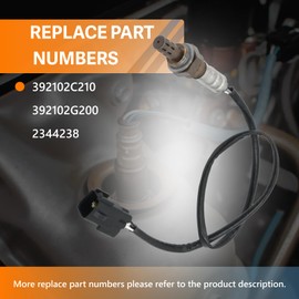 Automost Oxygen O2 Sensor Downstream - Compatible with Kia Forte, Sportage, Sorento, Optima 2011-2016,for Hyundai Sonata, Santa FE, Tucson 2010-2015 Replace#392102G200,234-4238