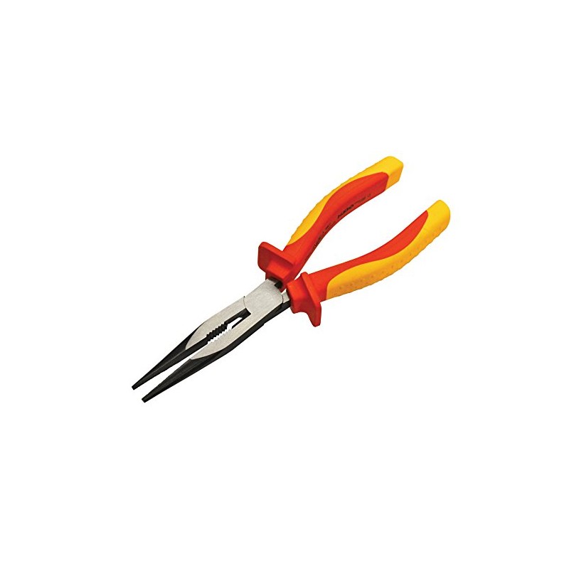 Faithfull FAIPLVDELN8 200 mm VDE Long Nose Pliers