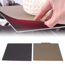 3D Printer Building Plate Platform 220 x 240 mm, Double-Sided Textured PEI Printing Plate Magnetic Building Plate for Anycubic I3 Mega, #711