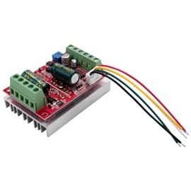 DC 6-60V 400W BLDC Motor Control Brushless DC 3 Phase PWM Control Board for Motor, Hall 12V 48V