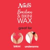 Nad's Brazilian & Bikini Wax, Red, 4.9 Ounce (Pack of