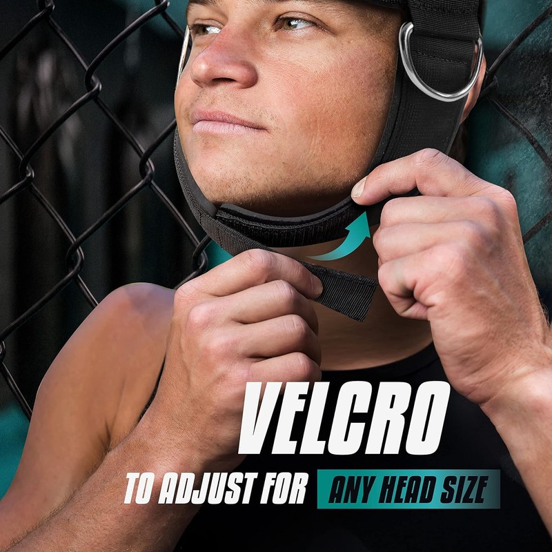Yes4All Adjustable Neck Harness for Weight Training/Neck Exerciser with Wide