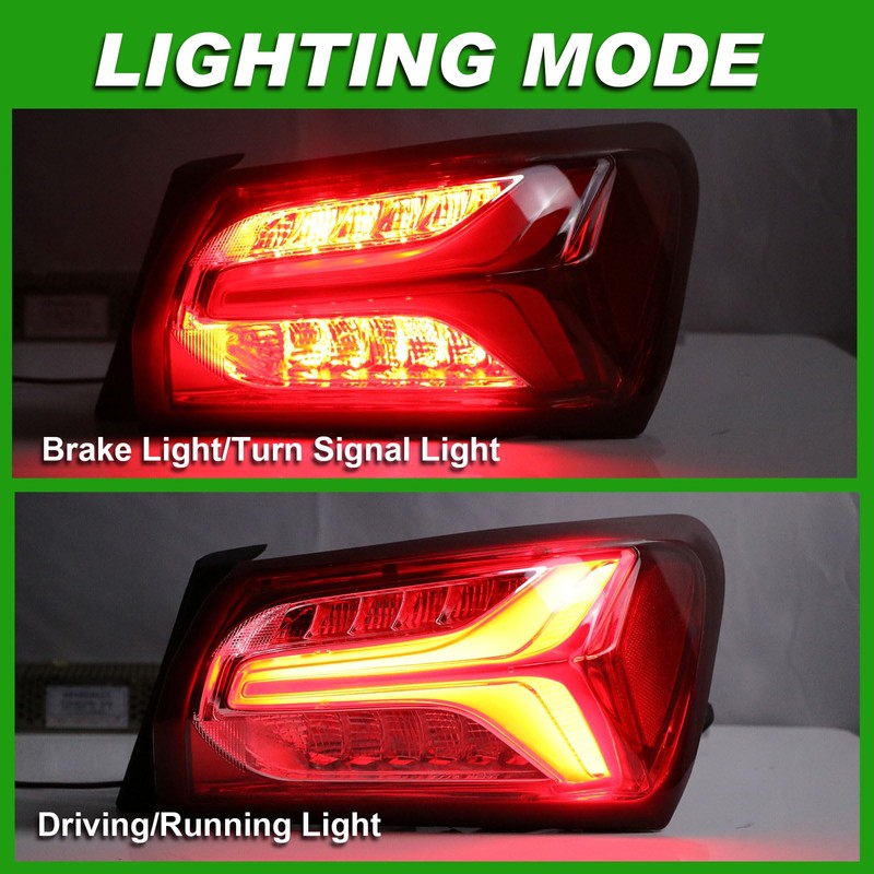 Lochnchn LED Tail Lights Compatible with Chevy Malibu 2019 2020