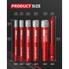 Dry Diamond Drill Bits, 3/16" 1/4" 5/16" 3/8" 1/2" Tile
