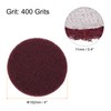sourcing map 20pcs Scrubber Scouring Pads 400 Grits 4 Inch