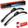 A-Premium Pack of 2 Windshield Wiper Blades with Wear Indicator