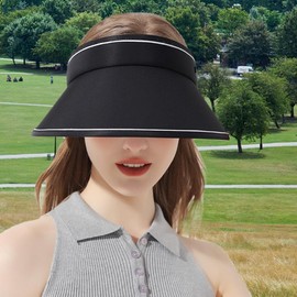 ANNTHOR Sombreros de Sol para Mujeres, Visera ala Ancha Mujer, Viceras para Sol Ajustable, Sombrero Playa Mujer para Verano Gorra Senderismo Golf Tenis Deportiva Sombrero