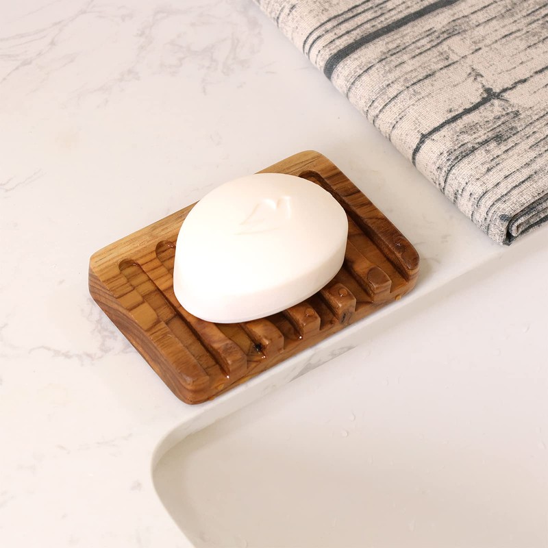 YOSHIKI YK-SB1 Soap Rest Wooden Bathroom Dish Rest Stylish Soap