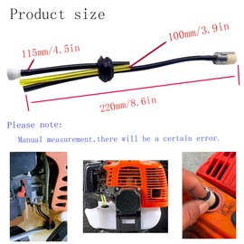 WGWXRSY 90097 Echo Fuel Line Fuel System Filter Grommet With Primer Bulb Kit for Echo Trimmer GT200 SRM210 SRM2100 PB200 PE200 PE2100 PE211 ES210 ES250 HC150 90069