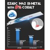 EZARC 25 Pack Bi-Metal Cobalt Reciprocating Saw Blades for Heavy