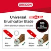Oregon One-for-All 295500-0 Universal Brushcutter Blade 3 Tooth for Grass