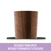 Super Sliders 3 1/2" x 6" Oval Reusable Furniture Sliders