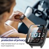 Kimiyaki 2 Pack for Garmin Venu X1 Screen Protector Case