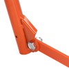 Log Lifter, Orange Stainless Steel Log Lifter Effort Saving Portable