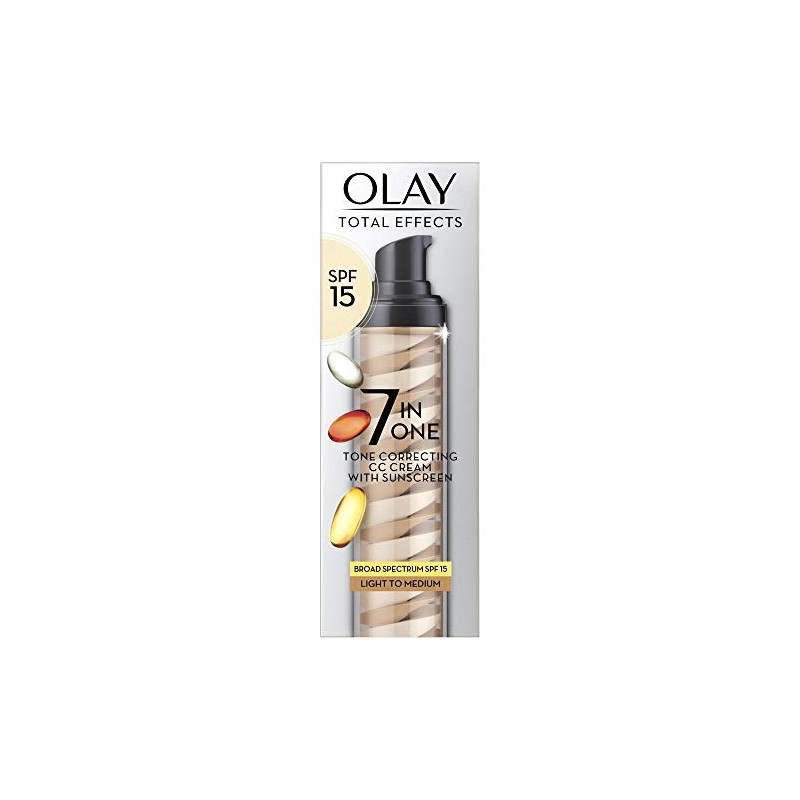 Olay Total Effects - Crema hidratante correctora de tono 7