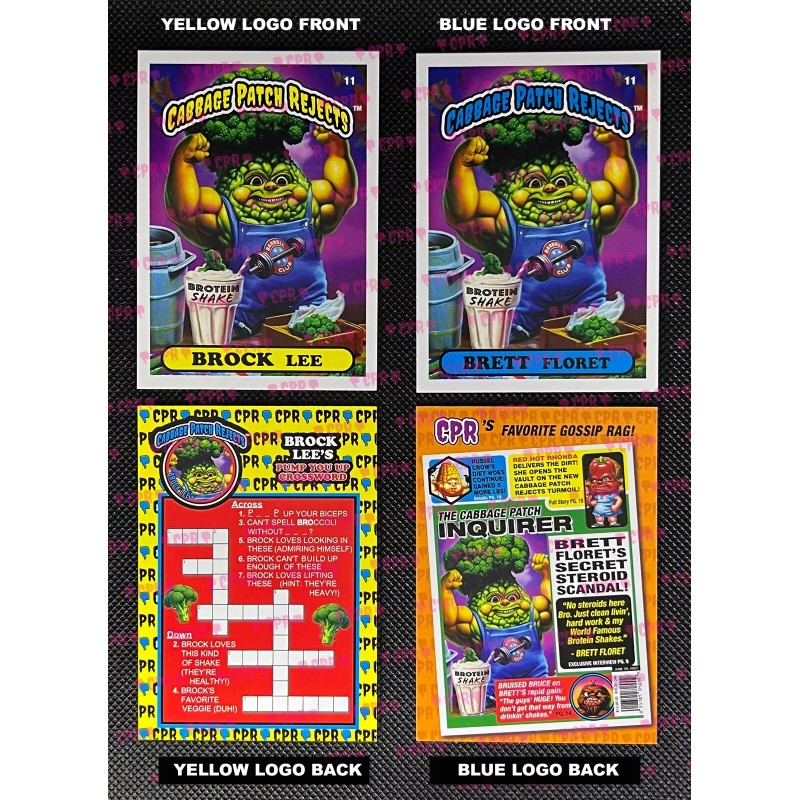 CABBAGE PATCH REJECTS Trading Card Set | Only 1000 Made